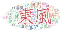 宋词高频词