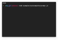 Enquirer AutoComplete Prompt