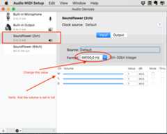 Default in soundflower