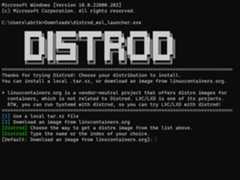 Distrod is installing Arch Linux