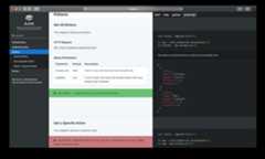 Screenshot of Example Documentation created with Slate