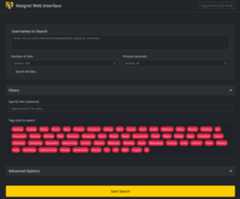 Web interface: how to start