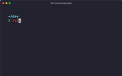Starship with iTerm2 and the Snazzy theme