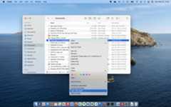 Image of Finder context menu