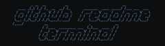 github-readme-terminal