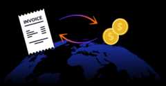 Do transfers against invoices