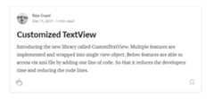 CustomizedTextView