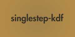 singlestep-kdf