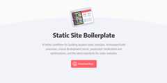 static-site-boilerplate