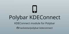 polybar-kdeconnect