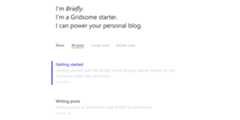 gridsome-starter-briefly