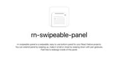 rn-swipeable-panel