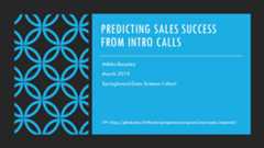 Classifying-Sales-Calls