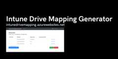 IntuneDriveMapping