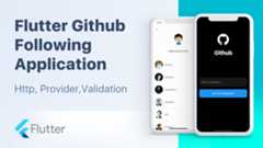 Flutter-github-application