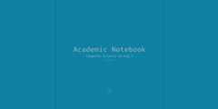 academic-notebook