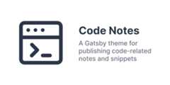 gatsby-theme-code-notes