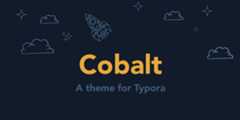 typora-cobalt-theme