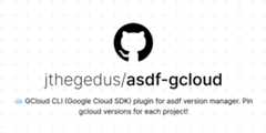 asdf-gcloud