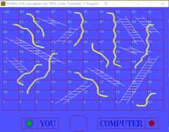 Snakes-and-Ladders-Game-on-C