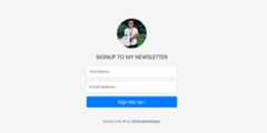 Newsletter-Signup