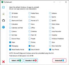 PyDebloatX