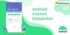 Android-Custom-Datepicker