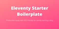 Eleventy-Starter-Boilerplate