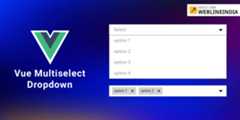 Vue-Multiselect-Dropdown