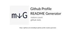 github-profile-readme-generator