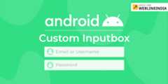 Android-Custom-Inputbox