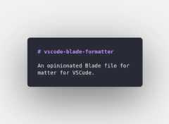 vscode-blade-formatter