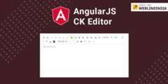 Angular-CK-Editor