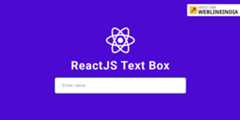 ReactJS-Text-Box