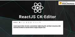 ReactJS-CK-Editor