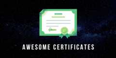 awesome-certificates