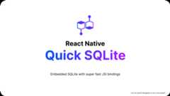 react-native-quick-sqlite