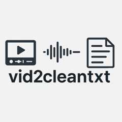 vid2cleantxt