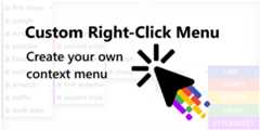 CustomRightClickMenu