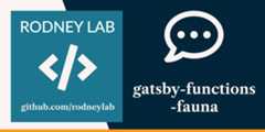 gatsby-functions-fauna