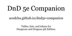 dnd5e-companion