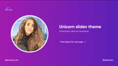 slidev-theme-unicorn