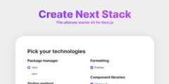 create-next-stack