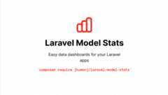 laravel-model-stats