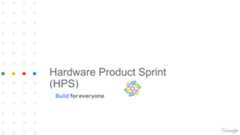 Google-Hardware-Product-Sprint