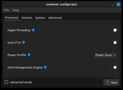 coreboot-configurator