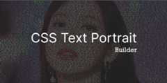 css-text-portrait-builder