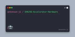 SHA256-Accelerator-Hardware