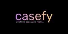 python-casefy