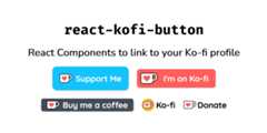 react-kofi-button